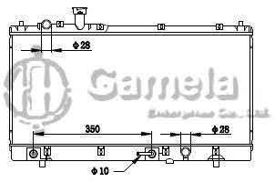 6191326113-T - Radiator for MAZDA A/T