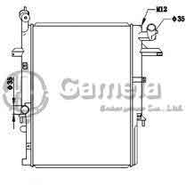 6191326122-T - Radiator for MAZDA BONGO SD59T'97-99 M/T