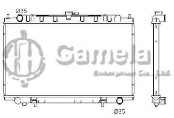 6191419028-T - Radiator for NISSAN MAXIMA / INFINITI I30 V6 3.0 95-99 M/T DPI: 2181