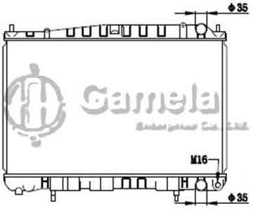 6191419188-T - Radiator for NISSAN LAUREL SC34 93- M/T