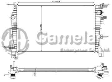 6191814031-T - Radiator for RENAULT (GPC R003) M/T