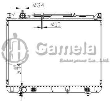 6191926008-T - Radiator for SUZUKI Grand Vitara 2.0HDi 01 A/T