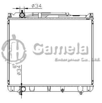 6191926019-T - Radiator for SUZUKI Grand Vitara 2.0HDi 01 M/T