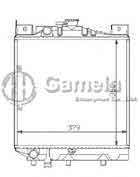 6191926026-T - Radiator for SUZUKI SWIFT AA 1.0 83-89 M/T NISSENS: 64080 OEM: 1770082022, 1770082021, 1770082020