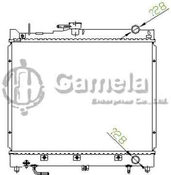 6191926036-T - Radiator for SUZUKI JIMNY 16V 1.3 98- A/T