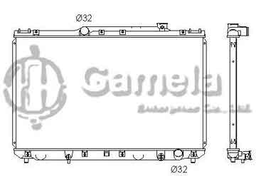 6192025011-T - Radiator for TOYOTA CAMRY L4 2.2 91-97 M/T DPI: 1428