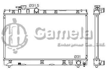 6192025056-T - Radiator for TOYOTA CELICA L4 2.2 94-99 A/T NISSENS: 64777 OEM: 164007A060, 164007A080 DPI: 1575MT