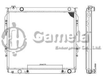 6192025104-T - Radiator for TOYOTA TUNDRA V8 4.7 05-07 A/T DPI: 2809