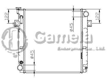 6192025109-T - Radiator for TOYOTA LIFT A/T