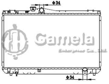 6192025214-T - Radiator for TOYOTA CRESSIDA GX90 JZX90 92-94 M/T