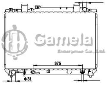 6192025239-T - Radiator for TOYOTA TOWNACE NOAH SR40G/SR50 96-98 A/T OEM: 164007A390, 164007A660