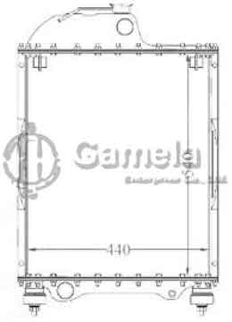 6192025244-T - Radiator for TOYOTA Belarus MTZ 80 M/T OEM: 70U1301010