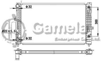 6192223065-T - Radiator for VOLKSWAGEN 领驭 AT