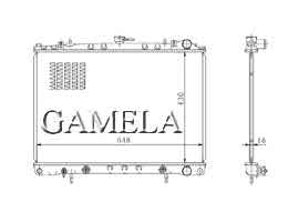 6200068 - Radiator for CEDRIC Sy31 90-94 OEM: 21460-10V01