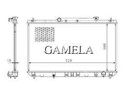 6200137 - Radiator for CAMRY SXV20 97-01 MT OEM: 16400-7A290 DPI: 1909