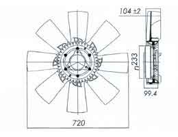 6202828 - VISCO-FAN Visco O-400 6202828