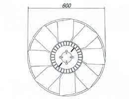 6206190 - VISCO-FAN L-1218/1418 6206190