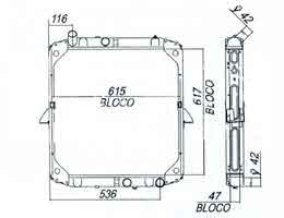 6249228 - Radiator for Chrysler FPN 1723