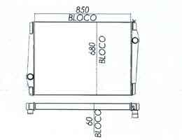 6250510 - Radiator N-10 / N 12 (Intercooler) 6250510