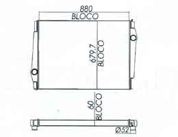 6250574 - Radiator NL 10 / NL 12 6250574