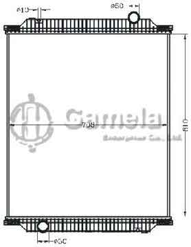 6255103 - Radiator for RVI-RENAULT TRUCKS PREMIUM'96- 210 MT OEM: 5001839113