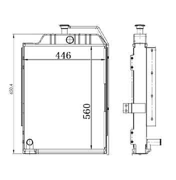 6255225 - Generator Radiator