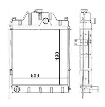 6255226 - Generator Radiator