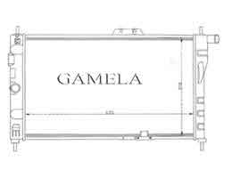 6262041 - Radiator for DAEWOO NEXIA