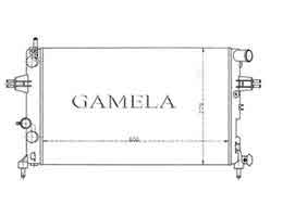 6262115 - Radiator for OPEL OEM: 1300189