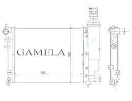 6262138 - Radiator for PEUGEOT OEM: 1330A6