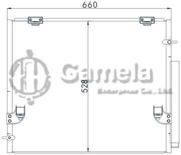 6380094 - Condenser for TOYOTA