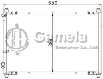 6381002 - Condenser for HONDA ODYSSEY '03 RA6 OEM: 80110-SCC-W01