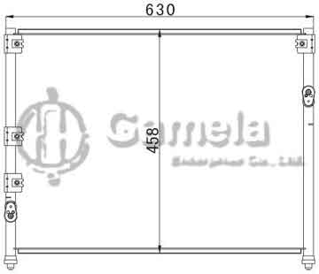 6384002 - Condenser for MAZDA MPV