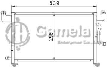 6389004 - Condenser for CHERY QQ