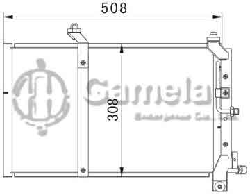 6389006 - Condenser for 夏利