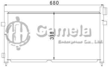 6390002 - Condenser for VOLVO FM-12 (98-) OEM: 3981637