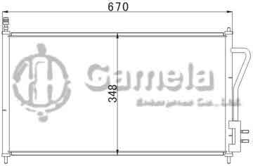 6391005 - Condenser for FORD FOCUS (98-) OEM: 1106888