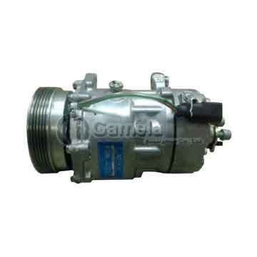 64132-7V16-1262N - Original Auto A/C Compressor, SANDEN model SD7V16-1262(1233), OEM 1GD 820 803 F, 64132-7V16-1262N