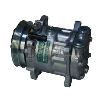 64132-7V16-12861N - Original Auto A/C Compressor, SANDEN model SD7V16-12861, 64132-7V16-12861N