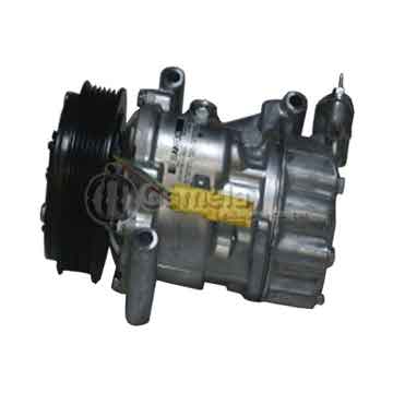 64259-6V10-14491N - Original Auto A/C Compressor, SANDEN model SD6V10-14491(1449), OEM 6453QE, 64259-6V10-14491N