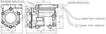 64277-72-0220 - Electric Scroll Compressor 72VDC