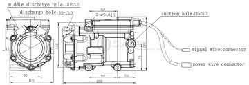 64281-312-0123 - Electric Scroll Compressor 312VDC