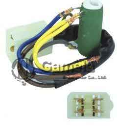 887753 - Resistor for Opel Ascona Blower motor OEM: 1808063/1808062/90227051