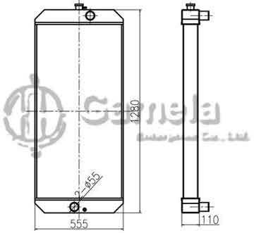 B500133 - Radiator for E336D E340D OEM: 2653624