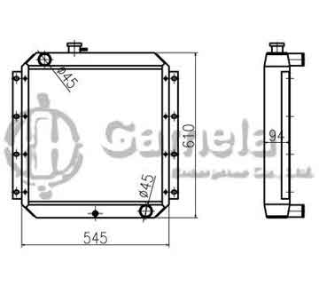 B500281 - Radiator for E70B