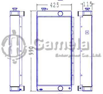 B500408 - Radiator for JS175