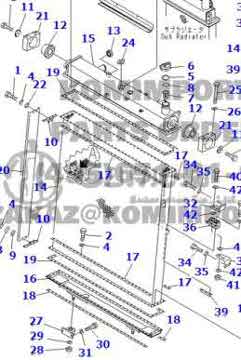 B500518 - Radiator for D475A-5 OEM: 198-03-72100