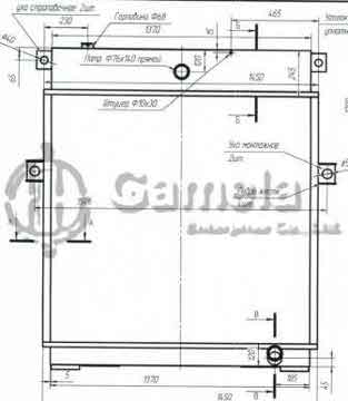 B500562 - Radiator for PC1250-7 OEM: 21N-03-37700