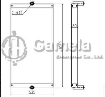 B510005 - Oil Cooler for E320D E323D OEM: 2653634