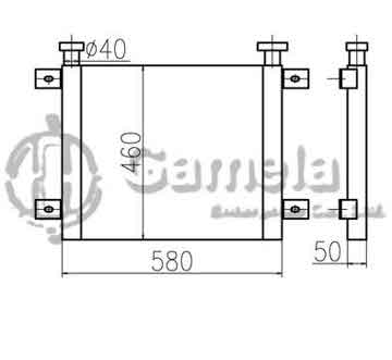 B510114 - Oil Cooler for E305.5 E306E E308D